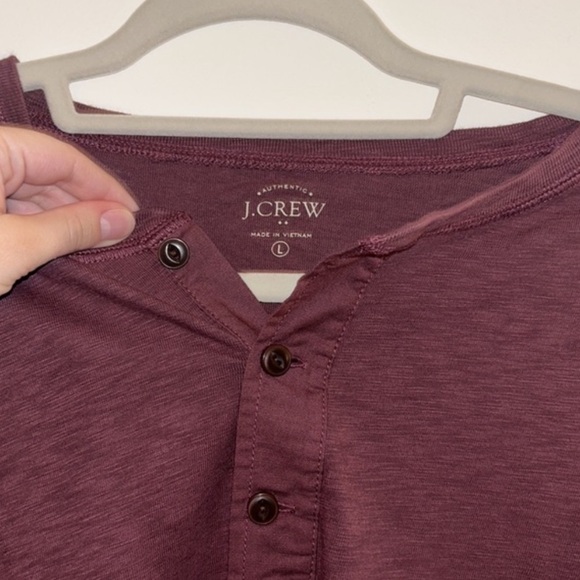 J Crew Factory Buttoned Henley Shirt BUNDLE (2) - Picture 7 of 9